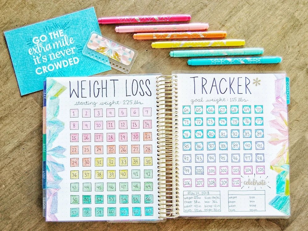 Weight Loss Secrets tracking progress