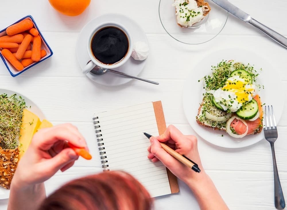 Why keep a food diary food journalling