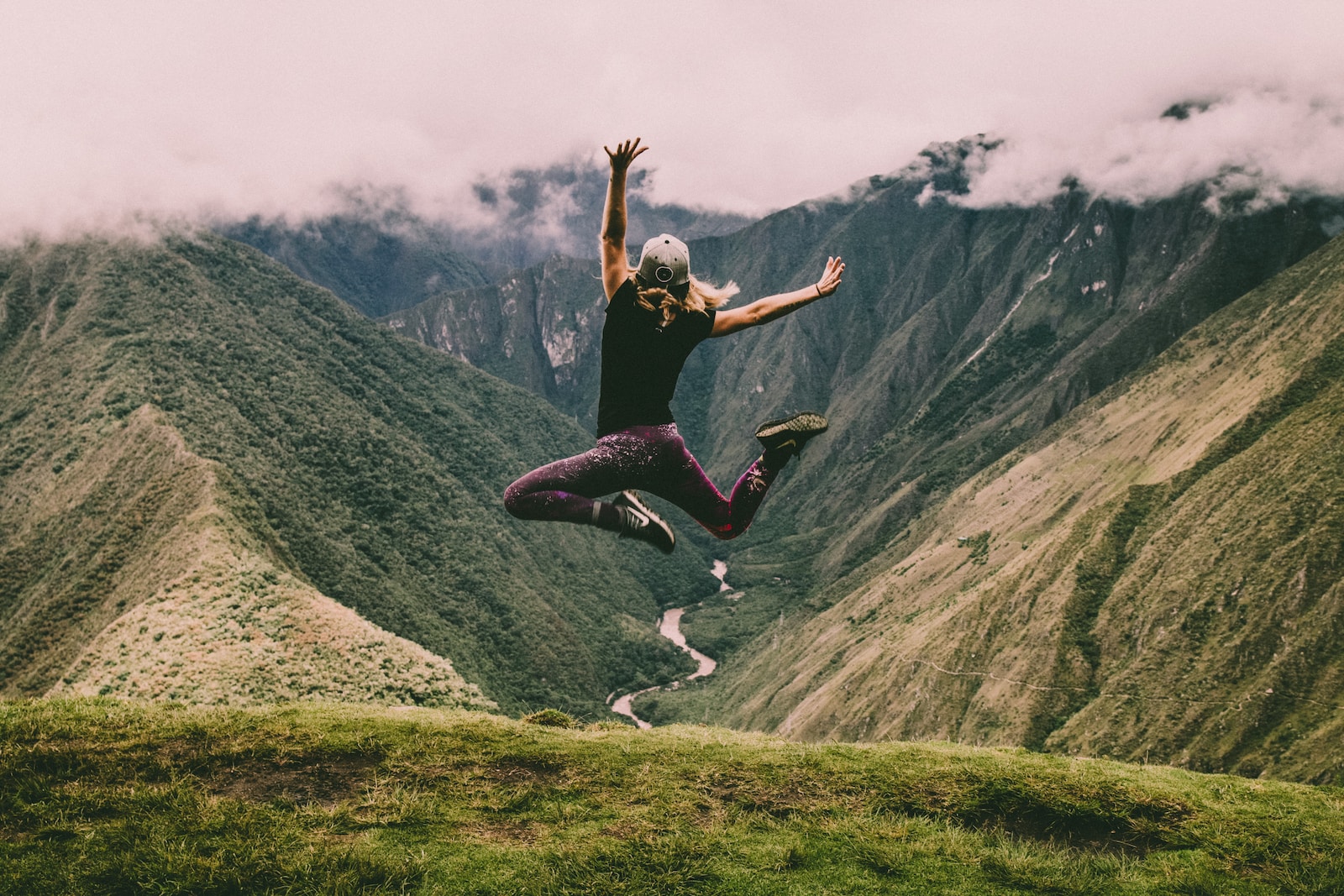 Trail Running for weight loss embracing nature